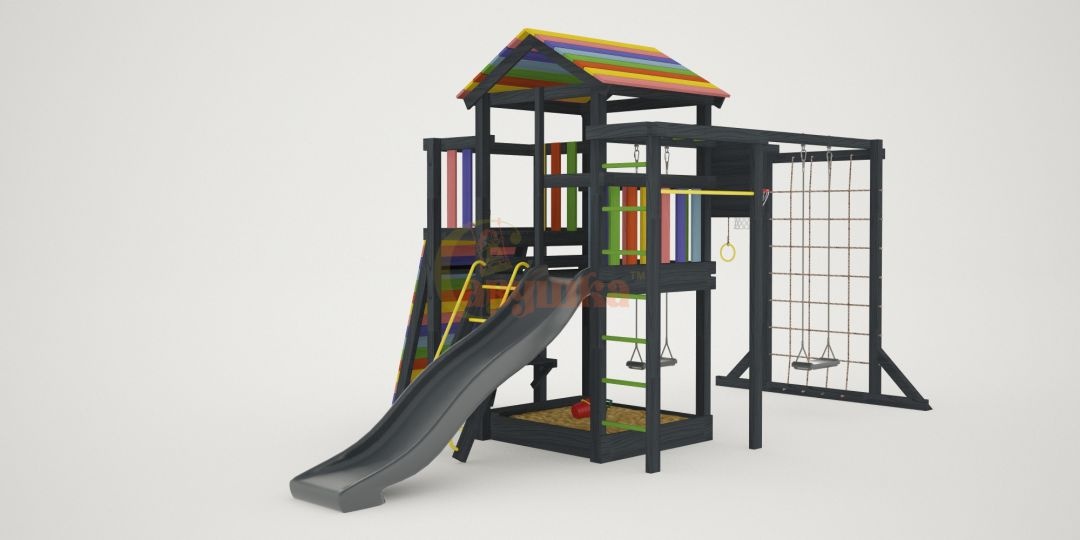 Детская площадка Савушка 4 BLACK EDITION